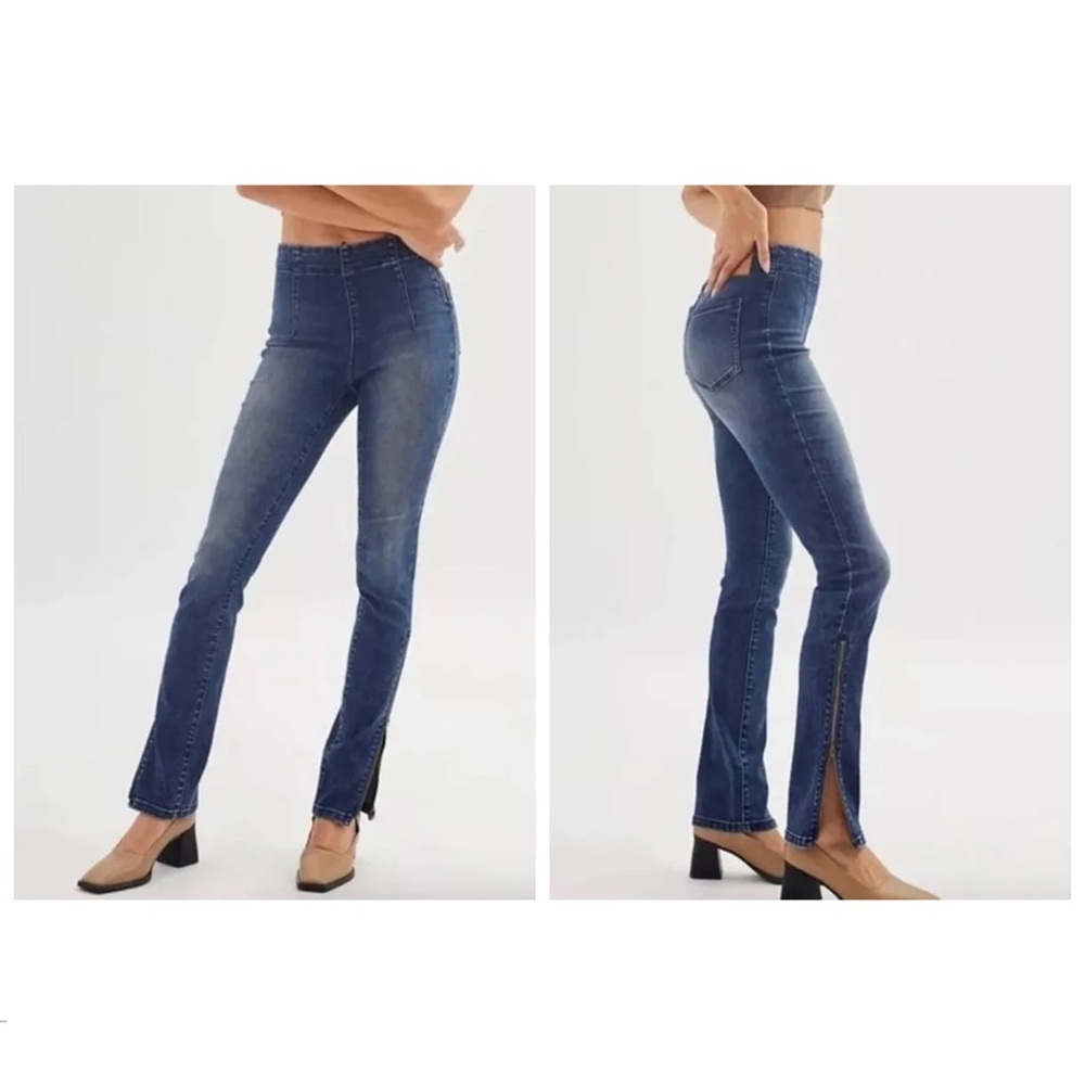 BDG Jeans Women’s 28 Blue High Rise Skinny Ankle Zip LIKE NEW!